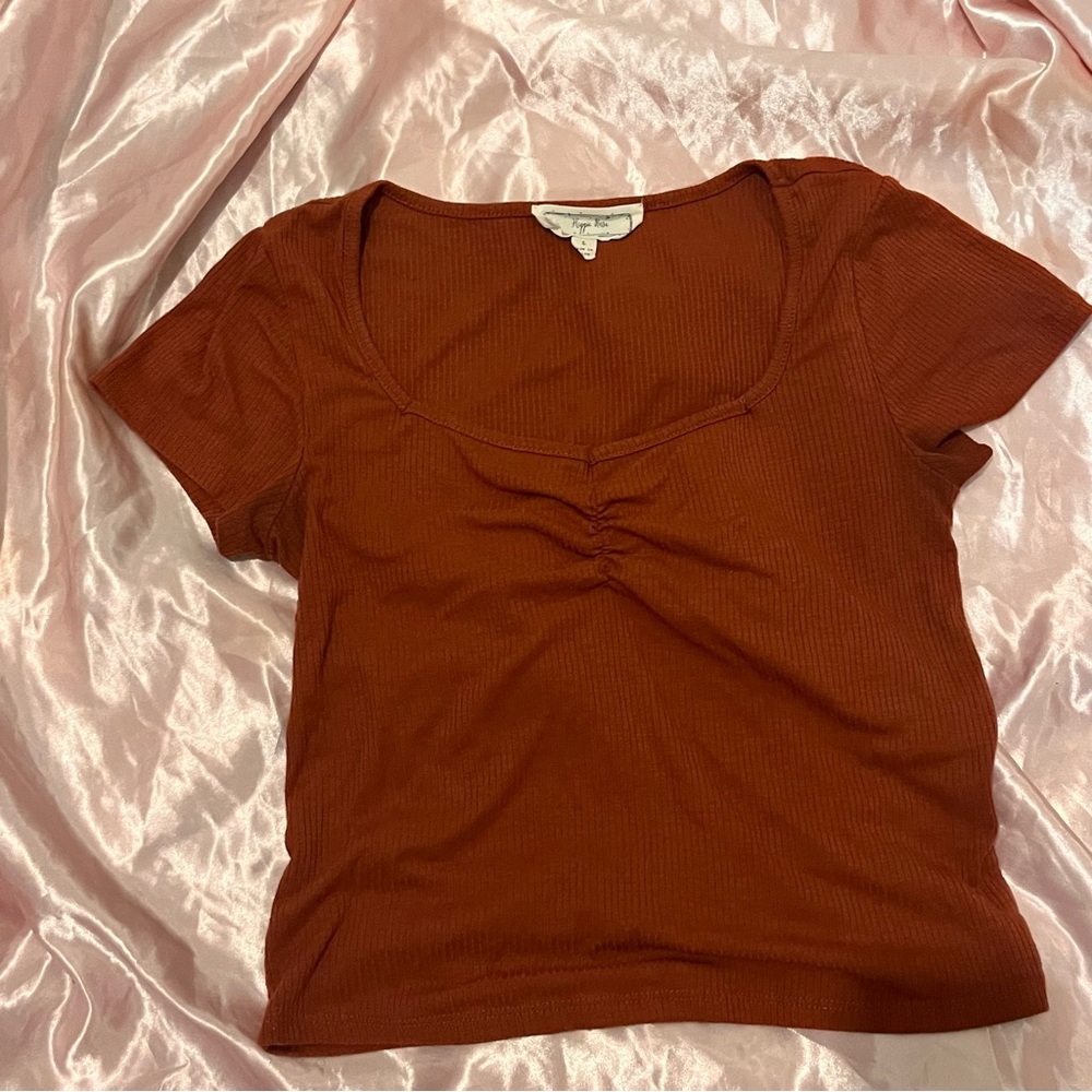 Hippie Rose Ribbed Women's Top